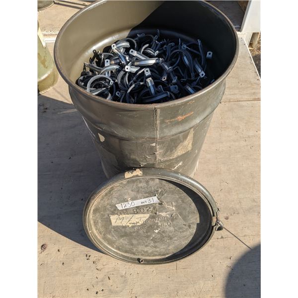 Military barrel of 2” vibration dampening “C” clamps