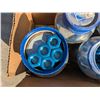 Image 3 : Box of 5 jars ½” blue aluminum nuts