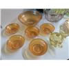 Image 2 : Assorted colored glassware