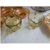 Image 3 : Assorted colored glassware