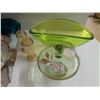 Image 5 : Assorted colored glassware