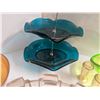 Image 7 : Assorted colored glassware