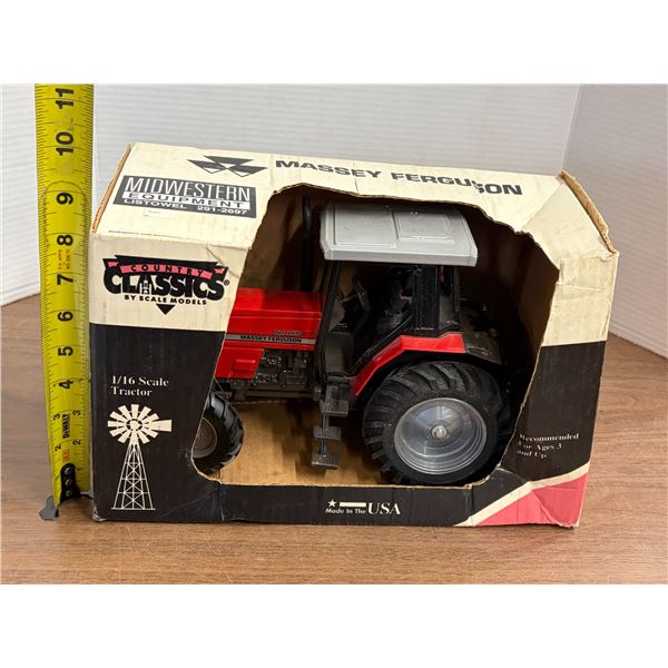 Diecast Massey Ferguson 1:16 Scale Tractor in Original Box
