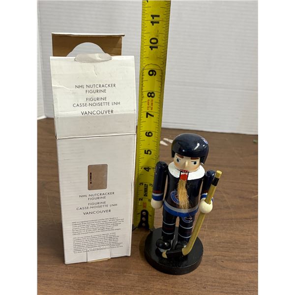 NHL Vancouver Canucks Nutcracker Figurine