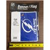 Image 1 : NHL Tampa Bay Lightning Banner/Flag, 3’ x 5’ in Original Pkg