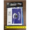 Image 1 : NHL Vancouver Canucks Banner/Flag, 3’ x 5’ in Original Pkg