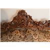 Image 5 : Carved Wood Rococo Style Sofa With Floral Upholstery, Approximately 122 Inches Wide