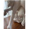 Image 5 : Large Plaster Figurative Sculpture of Satyr and Female, 29 Ft Height by loren chabot