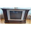 Image 1 : Plutone Television Console With Wood Cabinet, 22 in Deep, 22 ft Wide, 31 in High