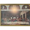 Image 2 : Framed Print of The Last Supper, 44" x 31"
