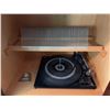 Image 5 : Isabella Stereo Console With Radio, Record Player, Sliding Doors, 42"W x 15"D x 33"H