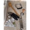 Image 3 : Kitchen Utensils, Knives, Graters, Strainers and Baking Tools Lot
