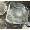 Image 2 : Glass and Ceramic Bakeware Lot With Lids and Handles, 7 Pieces