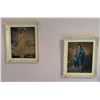 Image 1 : Framed Reproduction Prints Blue Boy and Pinkie Ornate White Frames