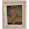 Image 3 : Framed Reproduction Prints Blue Boy and Pinkie Ornate White Frames