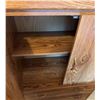 Image 2 : Two-Piece Wood Laminate Bedroom Furniture Set With Brass Handles