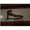 Image 2 : Framed Wooden Silhouette Wall Art Featuring Reclining Female Figures