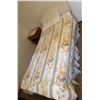Image 2 : White Twin Bed, Mattress, Nightstand, Dresser With Mirror, Accessories
