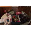 Image 1 : Christmas Ornaments, Garland, Candy Cane Prop, Assorted Holiday Decor