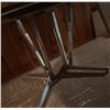 Image 3 : Oval Laminate Dining Table with Extension Leaf and Chrome Base