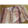 Image 1 : Multicolour Striped Curtains with Elastic Top Gathering
