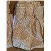 Image 2 : Gold Damask Curtain Panels with Pleated Tops