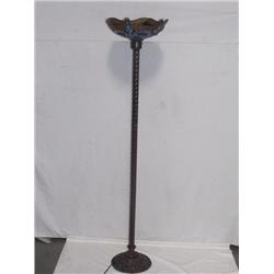 Orange Dragonfly Tiffany Style Floor Lamp