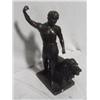 Image 4 : Man with Lion Masier - Bronze