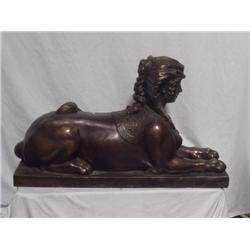 Sphinx Pair - Bronze
