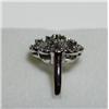 Image 2 : 1.10 Carat Total Weight Blue & White Diamond Ring