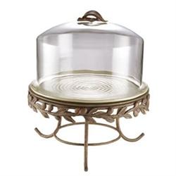 Olive Cake Stand Sage