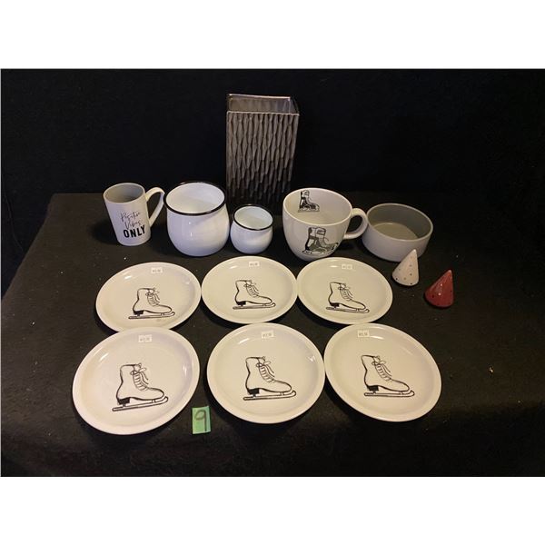 Figure skater plates, coffee mugs and more
