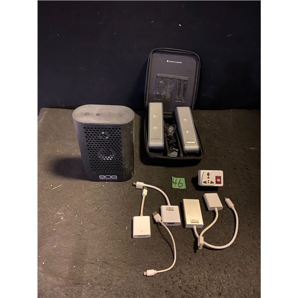 Charger blocks, computer Bluetooth speakers and more