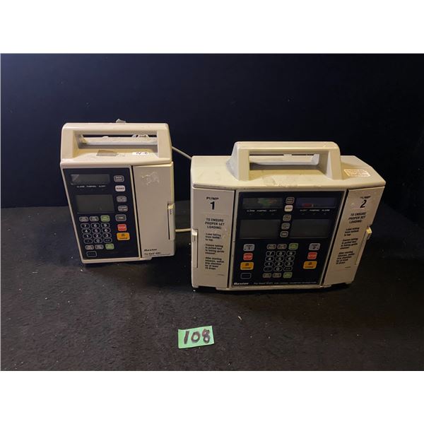 2 Baxter infusion IV pumps