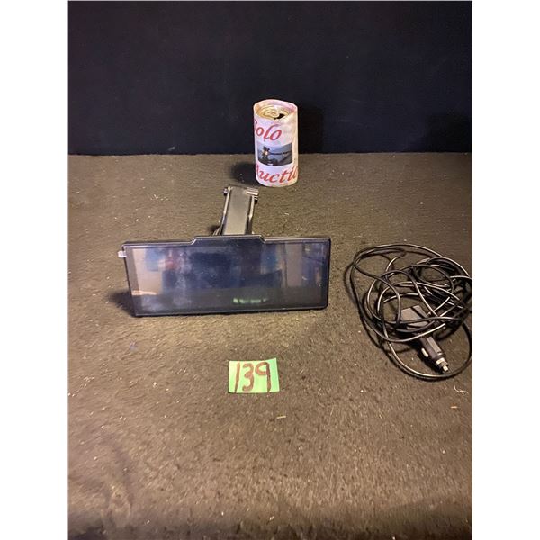 Portable car display screen