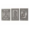 Image 1 : 3 Buderus Soehne Cast Iron Plaques 1980, 1982, 1983