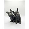 Image 1 : Cast Metal Pair of Scottish Terrier Dog Bookends or Statue