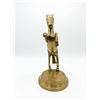 Image 2 : Solid Brass Rearing Horse Sculpture on Round Base