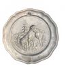 Image 3 : Embossed Pewter Wall Plates with Hunting Dog and Game Bird Scenes
