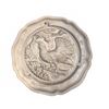 Image 6 : Embossed Pewter Wall Plates with Bird Relief and Scalloped Edges