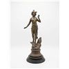 Image 1 : Bronze Statue of Female Figure on Ornate Base