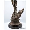 Image 3 : Bronze Statue of Female Figure on Ornate Base