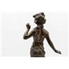 Image 4 : Bronze Statue of Female Figure on Ornate Base