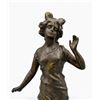 Image 5 : Bronze Statue of Female Figure on Ornate Base