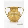 Image 5 : Middle Eastern Brass Vessels, Circa 1900, Includes Two-Handled Vase