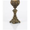 Image 5 : Ornate Cast Metal Table Lamps with Frosted and Clear Glass Shades