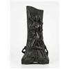 Image 2 : Bronze Art Nouveau Bookends With Nude Female Figures And Leaf Motif