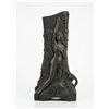 Image 3 : Bronze Art Nouveau Bookends With Nude Female Figures And Leaf Motif