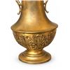 Image 3 : ARGENTOR Vienna Bronze Classical Style Urns with Garlands and Floral Detail