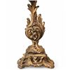 Image 2 : Ornate Gilt Bronze Candle Holders with Decorative Leaf Motifs